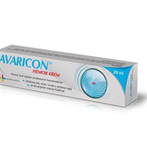 AVARICON hemor krema 20ml