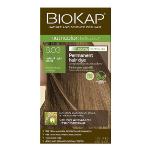 BIOKAP Delicato Rapid farba za kosu 8.03 prirodno svetlo plava 135ml
