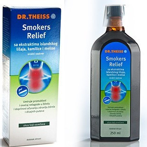 SMOKERS RELIEF sirup 250ml