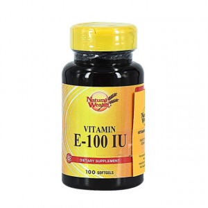 NATURAL WEALTH VITAMIN E-100 IU 100 gel kapsula