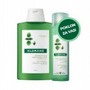 KLORANE šampon sa KOPRIVOM 400ml + suvi šampon 50ml gratis
