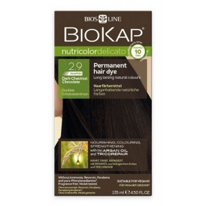 BIOKAP Delicato Rapid farba za kosu 2.9 tamno kestenjasta 135ml