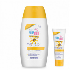 SEBAMED SUN SET DEČIJI LOSION SPF50 200ML+ DEČIJA KREMA SPF50 75ML