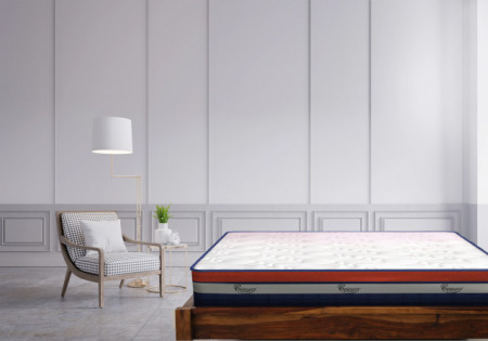 Centuary Neofit Pocket Spring Mattress 8" with CNC Contour foam, & Memory Foam 10 Years Warranty