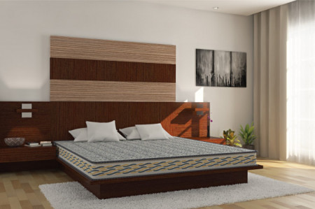 Centuary Pixel Bonded Foam Mattress 7" With Pillow Top Gel Memory Foam with 7 years warranty