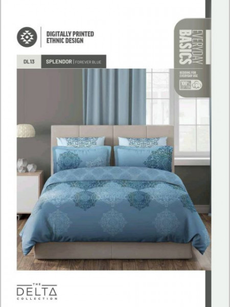 DELTA KING SIZE BEDSHEET BY D-DECOR MANY OTHER DESIGNS AVAILABLE AT OUR SHOWROOM