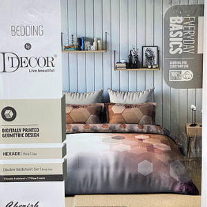 CHERISH KING SIZE BEDSHEET BY D-DECOR MANY OTHER DESIGNS AVAILABLE AT OUR SHOWROOM