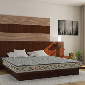Centuary Pixel Bonded Foam 5.5" Mattress With Gel Foam With 7 Years Warranty
