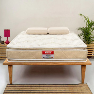 CENTUARY VISCO BOND 6 THERAPETIC BONDED FOAM WITH EURO TOP MEMORY FOAM  MATTRESS WITH 7 YRS WARRANTY