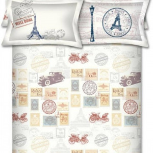 Bombay Dyeing Around The World King Size Bedsheet
