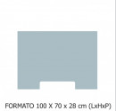 100X70X28 cm (LxHxP)