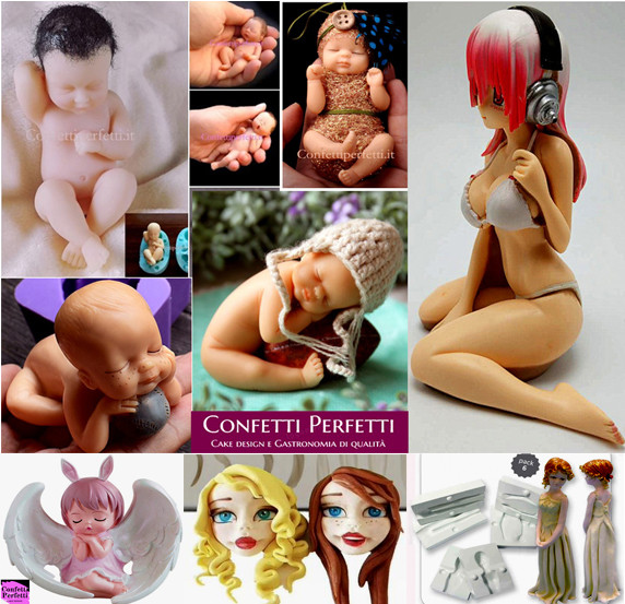 Neonati Bambini Visi e Figure