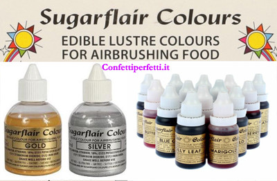 Coloranti Liquidi e per Aerografo Sugarflair
