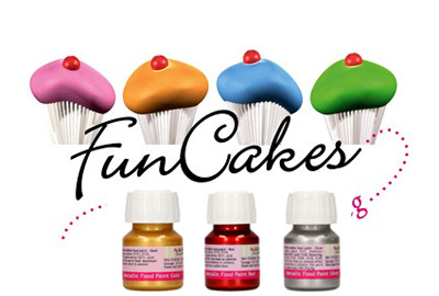 Coloranti Metallizzati in Gel Funcakes