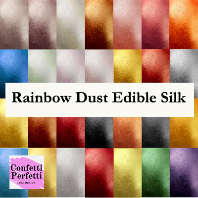 Coloranti Metallizzati e Setosi Edible Silk Rainbow Dust