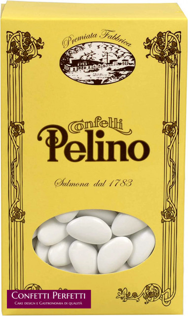 Confetti Bianchi Mandorla di Avola - 250 gr - Confetti Pelino Sulmona dal  1783