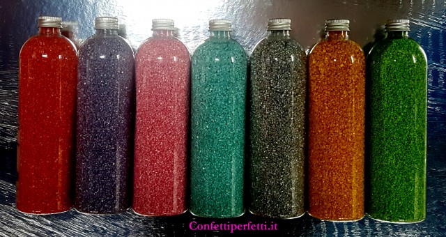 Glitter Metallizzati alimentari in vari colori