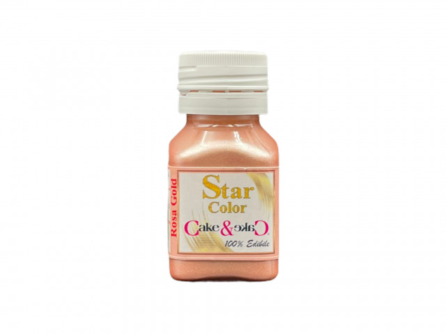 Oro-Rosa Metallizzato. Star Color. Fantastico colorante in Gel anche per  Pittura