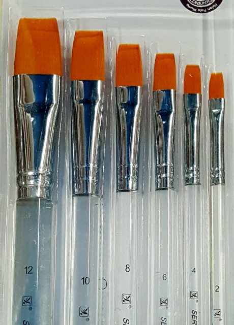 Set di pennelli per dipingere in legno all'ingrosso 