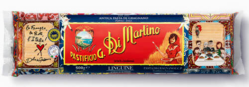 Linguine. 500 gr. Pastificio Di Martino Dolce e Gabbana. Gragnano. IGP