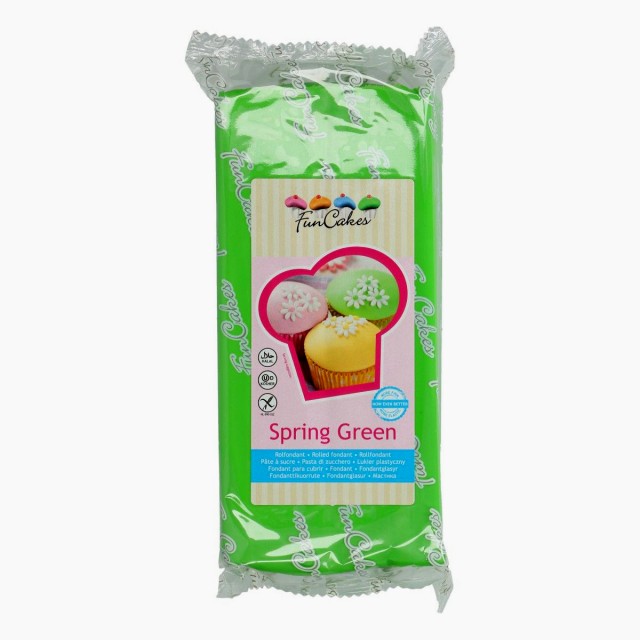 Pasta di Zucchero FunCakes 1 kg Verde