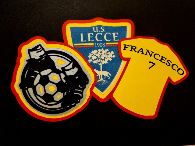 Coperta Personalizzata Babloò Con Colori Squadra - Plaid In Pile 150x200cm Con Nome E Numero - Foto 2