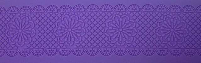 XiaoShenLu Torta Pizzo Mold, Silicone Pizzo Fondante Molds, Zucchero