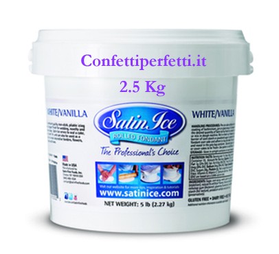 Pasta di zucchero colorata Satin Ice 1Kg - BakerShop