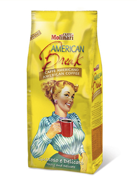 Caffè Macinato per Moka Molinari all'Americana 250