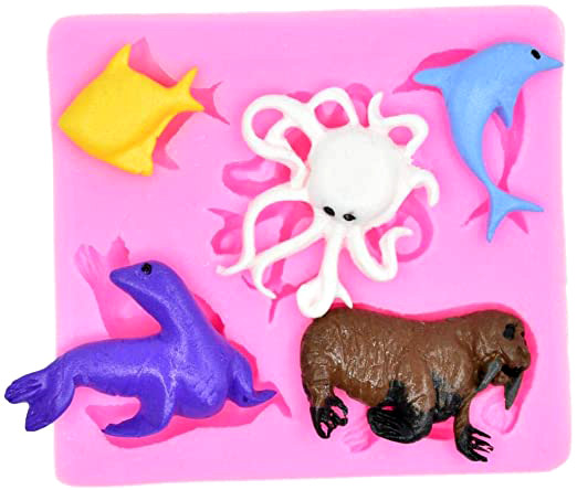 Stampo in silicone creature del mare Silikomart