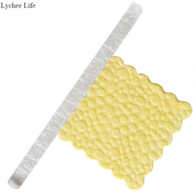 4 Mattarelli Acrilici Trasparenti Blu Per Argilla E Fondente - 20 Cm X 2 Cm, Antiaderenti