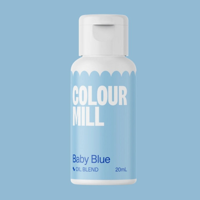 Baby Blue Colour Mill. Colorante alimentare a base olio di 20 ml