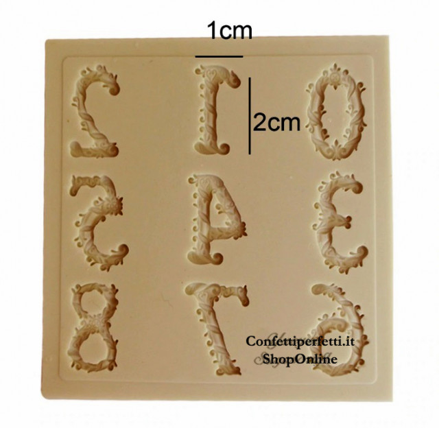 Stampi per calcestruzzo alfabeto 26 stampi per cemento in Silicone con lettera maiuscola strumento decorativo per pareti con simbolo semplice  15