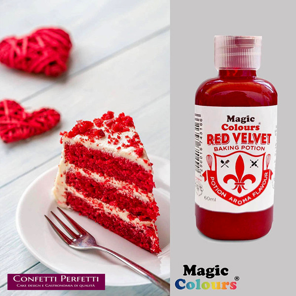 Colorante Rosso da forno per Red Velvet - 60ml. Magic Colors