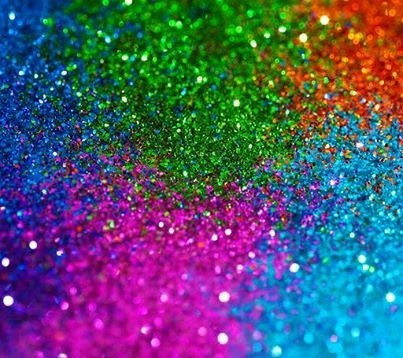 1 mm. Glitter 100% Alimentari perlescenti in molti colori