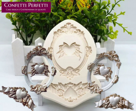 Stampo Doppio Cornice Per Fabbricare La Carta Artigianale - Formato A5 X1 - Perles & Co - Foto 5