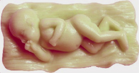 Neonato che dorme,Stampo in silicone