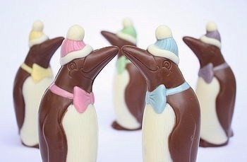 Stampo silicone di simpatici Pinguini.