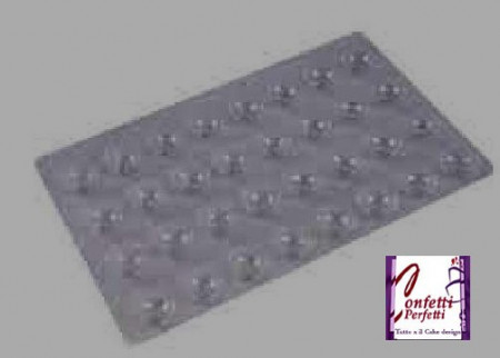 Supporto modella fiori Tondi 32 cavità da 2,8 cm