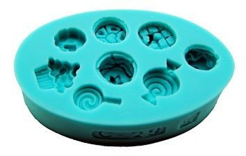  Cupcakes Stampo in silicone 