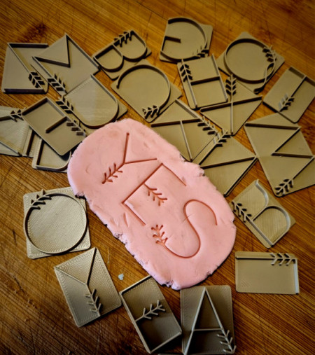 Set Timbri In Ottone Per Goffratura | Lettere, Numeri, Simboli | Per Pelle, Legno, Carta | Altezza 6mm - Foto 14