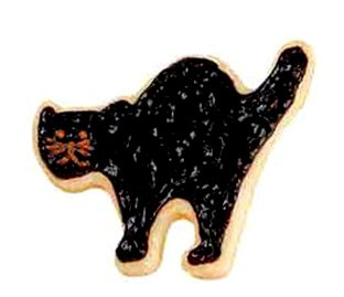 gatto nero halloween
