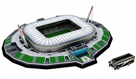Juventus Allianz Stadium. Puzzle 3D