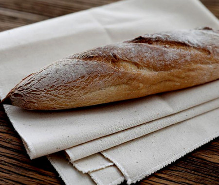 panetterie in 100% cotone naturale di alta qualità per cuocere e fermentare 45 x 75 cm PIQIUQIU Panno di lino per cuocere pane 