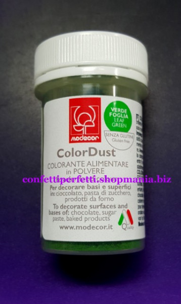 VERDE FOGLIA Colorante Lipo in polvere concentrato.Modecor