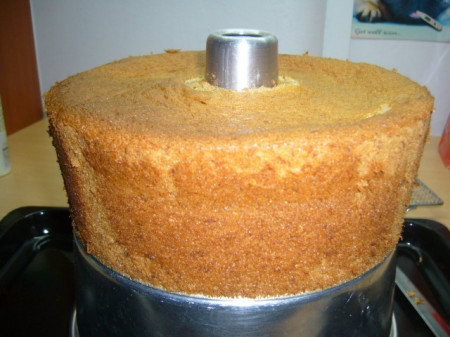 Decora.Chiffon Cake 25 cm. Tortiera in Alluminio Anodizzato