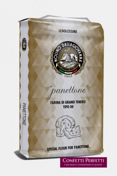 Farina Panettone con W 390. Maestro Massari. Per Panettone Pandoro Colomba