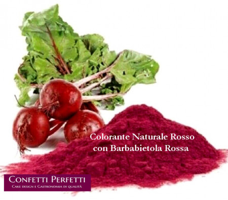 Rosso Rubino con Barbabietola Rossa. Colorante Naturale. 100