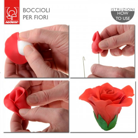 boccioli polistirolo per fiori