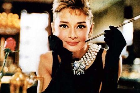 Audrey Hepburn. Grande Stencil di 43 cm